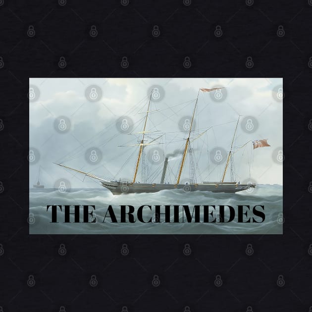 Archimedes Steamship 1839 First Screw Propeller Ship by Decamega